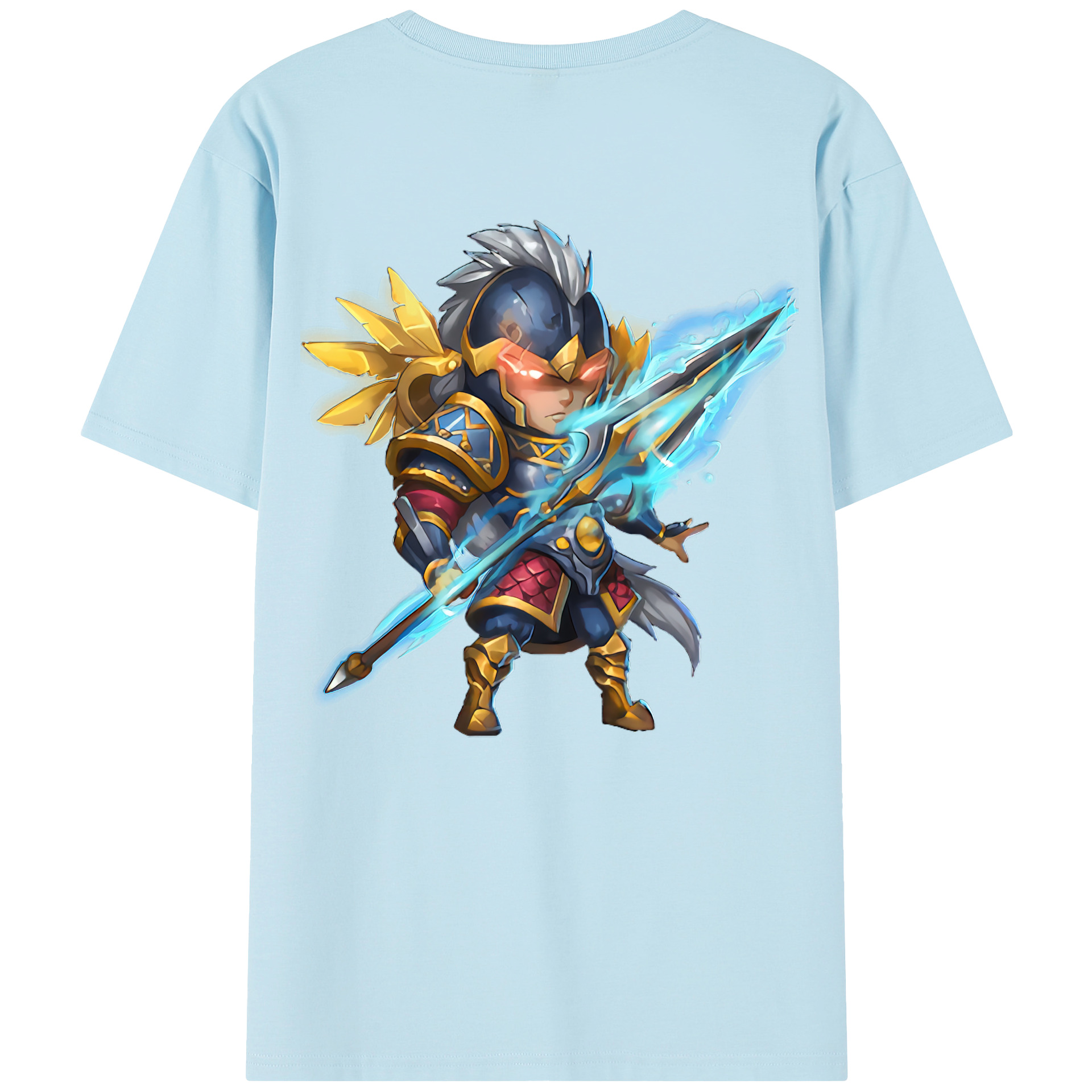 リーグ・オブ・レジェンド League of Legends LOL 綿100％半袖Tシャツ（背面プリント）